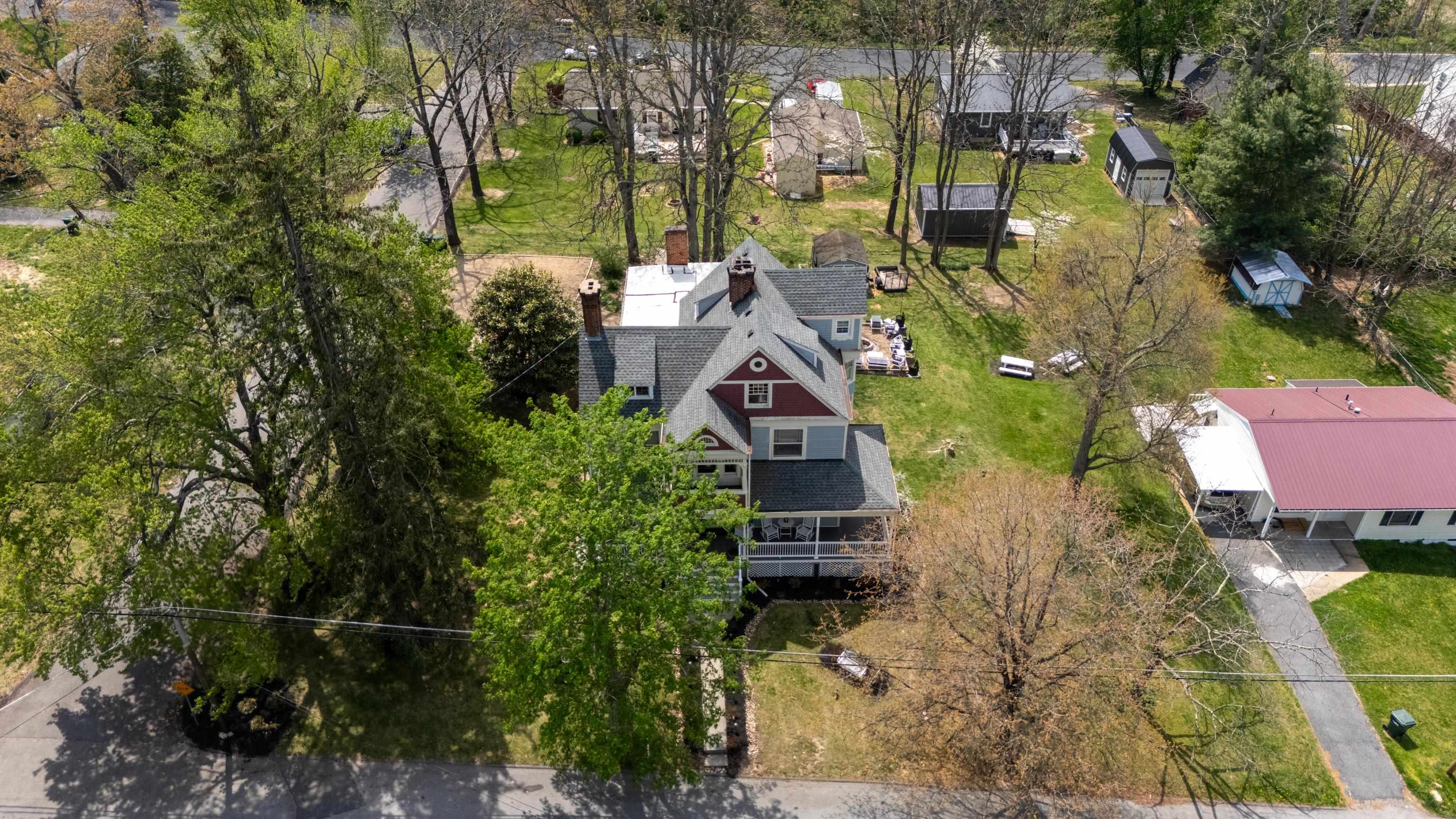 1224 4th Street Waynesboro, VA 22980 - Photo 68 of 75 an aerial view of a house with a yard