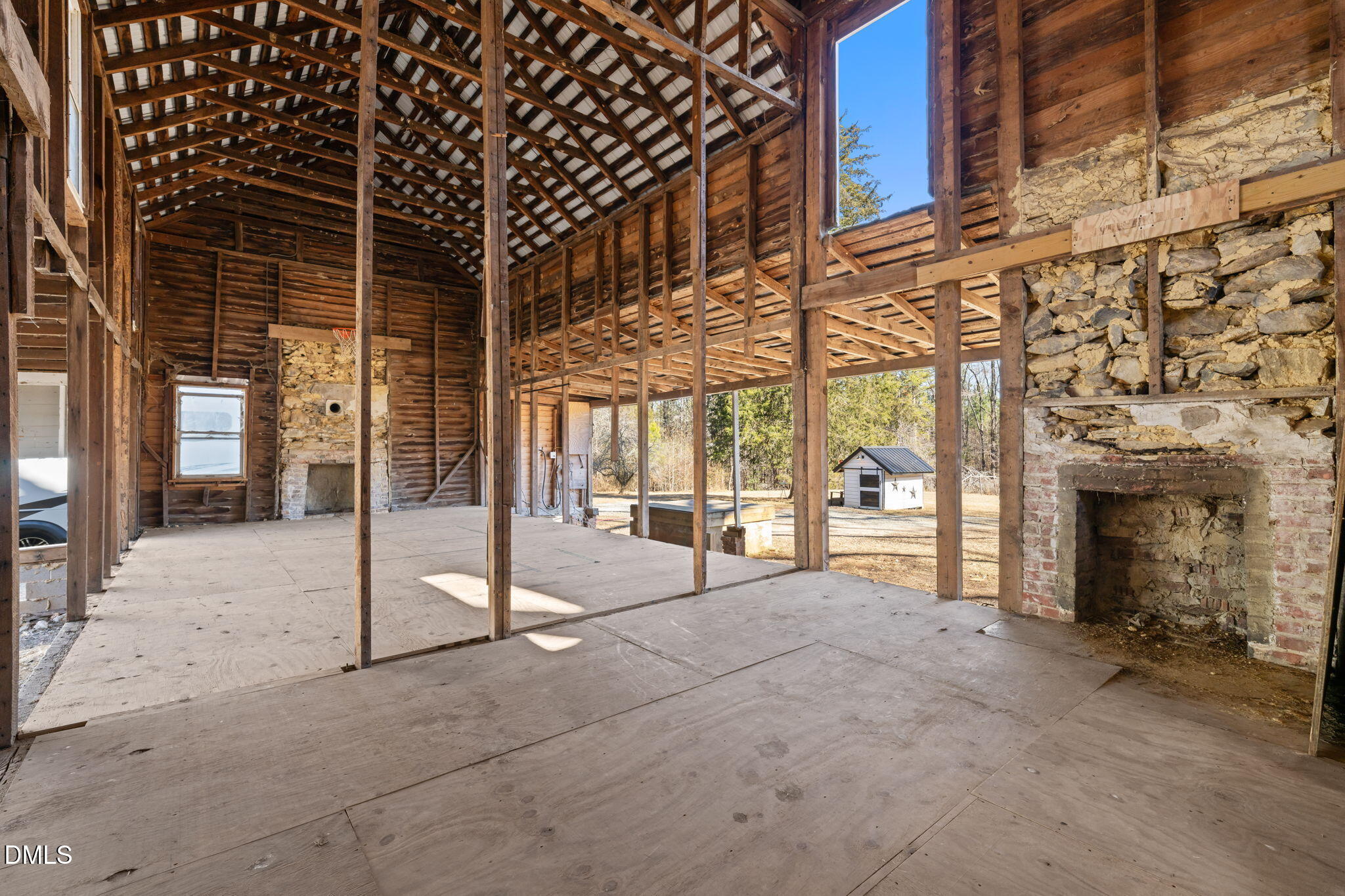 2822 Little River Church Road Hurdle Mills, NC 27541 - Photo 9 of 26 a view of a building with porch