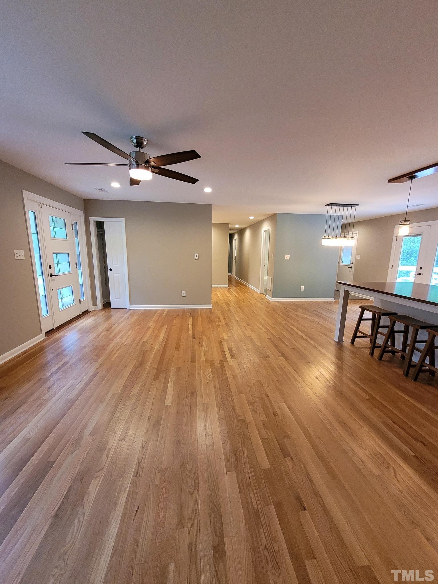 6708 Johnsdale Road Raleigh, NC 27615 - Photo 8 of 44 a view of a livingroom with a flat screen tv