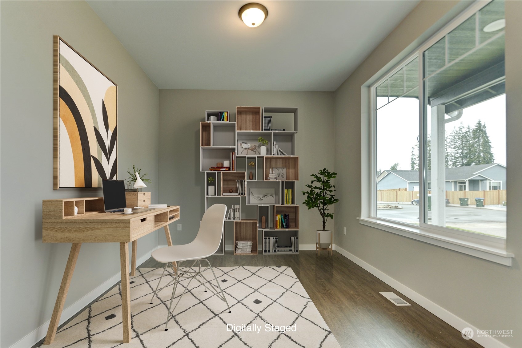 3284 Prill Road Centralia, WA 98531 - Photo 5 of 18 a living room with furniture and a large window
