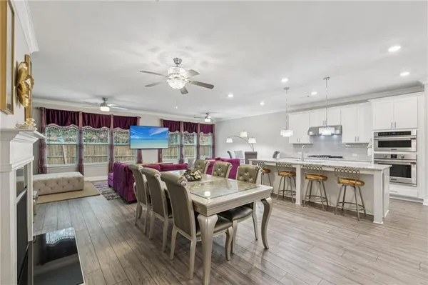a storage room with washer and dryer