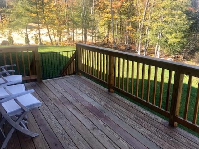 15 Richard Road Sidney, ME 04330 - Photo 18 of 25 Deck and yard
