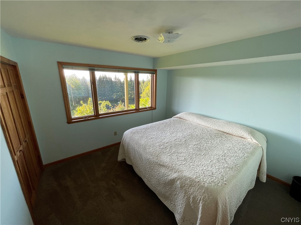6155 Quarry Road Sullivan, NY 13032 - Photo 38 of 50 Lower level bedroom with amazing views to the west