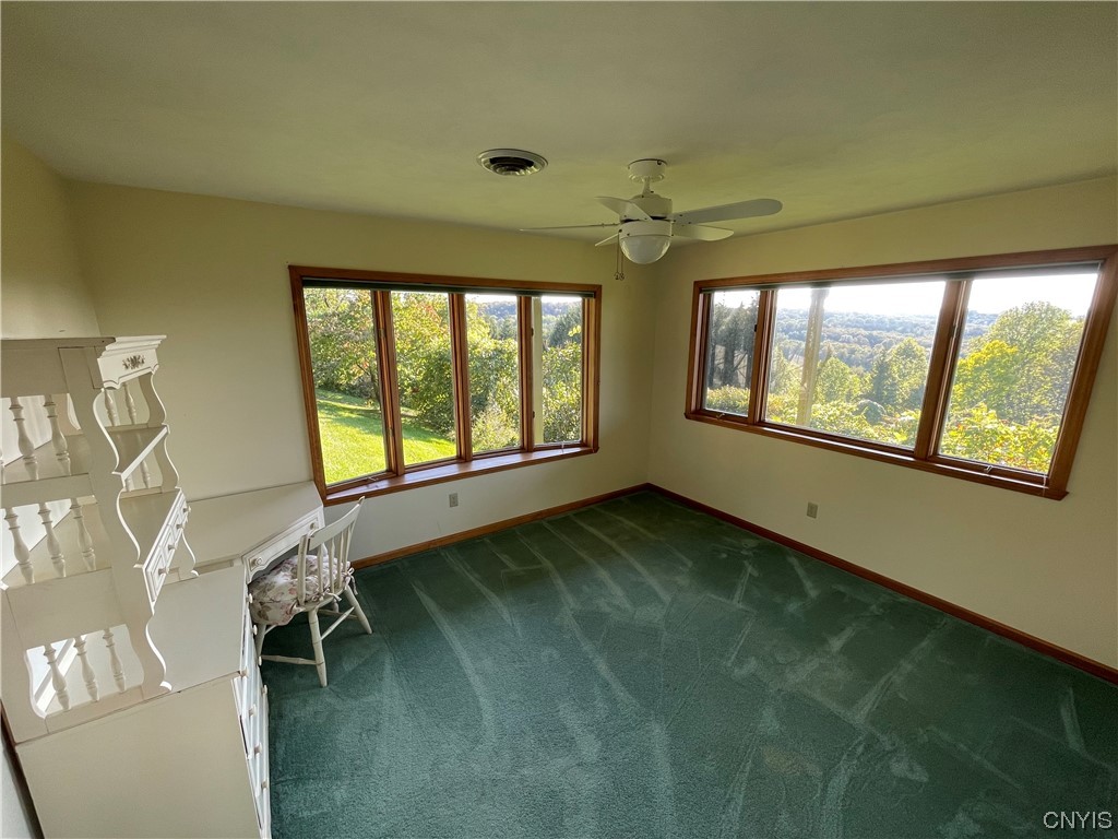 6155 Quarry Road Sullivan, NY 13032 - Photo 40 of 50 Lower level bedroom with amazing views to the west