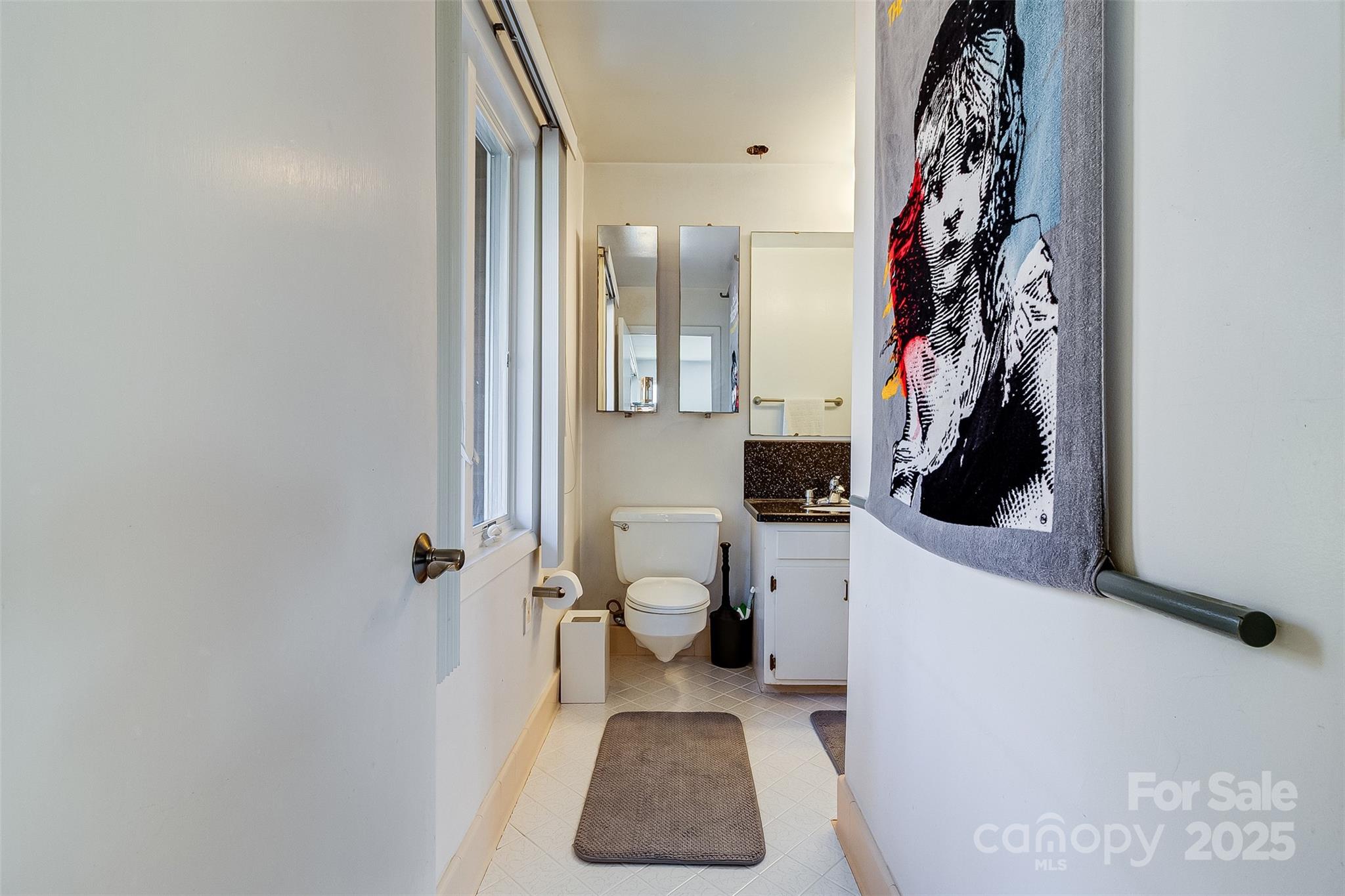 616 Robmont Road Charlotte, NC 28270 - Photo 25 of 38 a bathroom with a toilet and a shower curtain