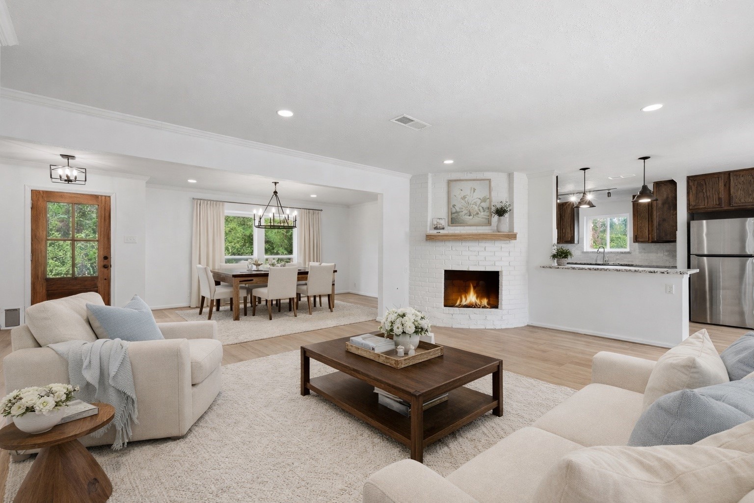 24714 Hunters Hollow Drive Spring, TX 77380 - Photo 39 of 39 Experience seamless living with this home's open and functional floor plan, offering distinct spaces and effortless flow between rooms.