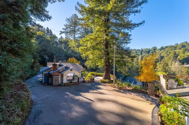 a car parked on the side of the road