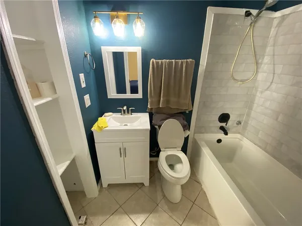 a view of a small space