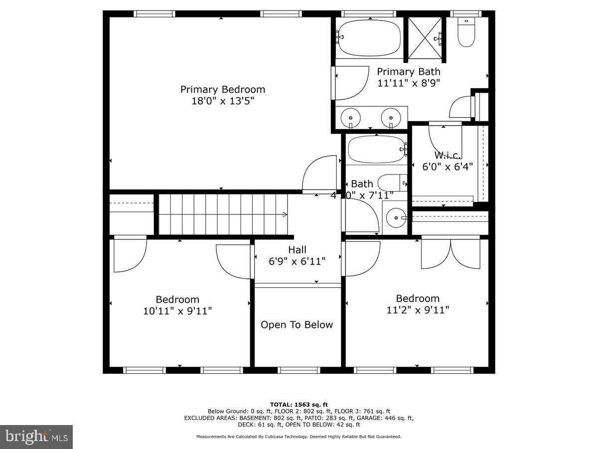 68 Raft Court Inwood, WV 25428 - Photo 31 of 32 Upper Level Floor Plan