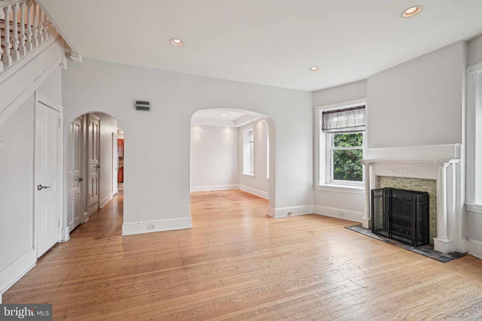 8029 Pine Road Philadelphia, PA 19111 - Photo 5 of 45 Foyer entrance with fireplace