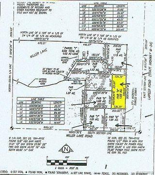 5 Miller Lake Road Columbiaville, MI 48421 - Photo 1 of 1 SURVEY