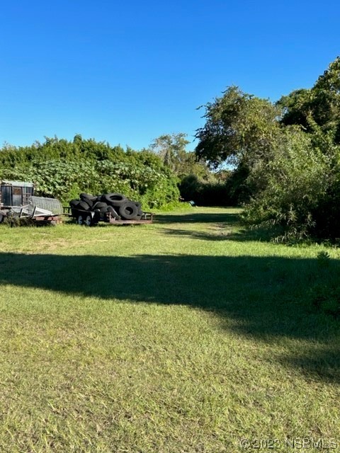 806 West Ariel Road Edgewater, FL 32141 - Photo 5 of 15 a view of a golf course with a lake