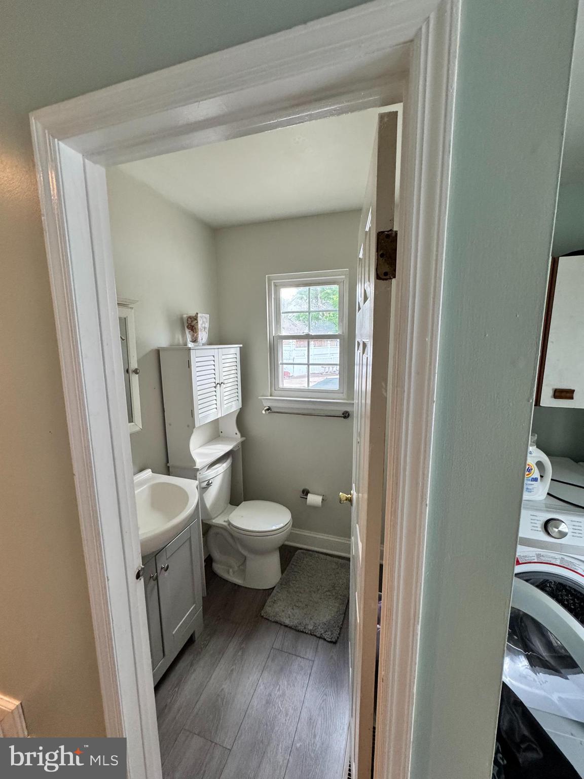461 Old Erial Road Sicklerville, NJ 08081 - Photo 28 of 34 a bathroom with a toilet a sink and a mirror