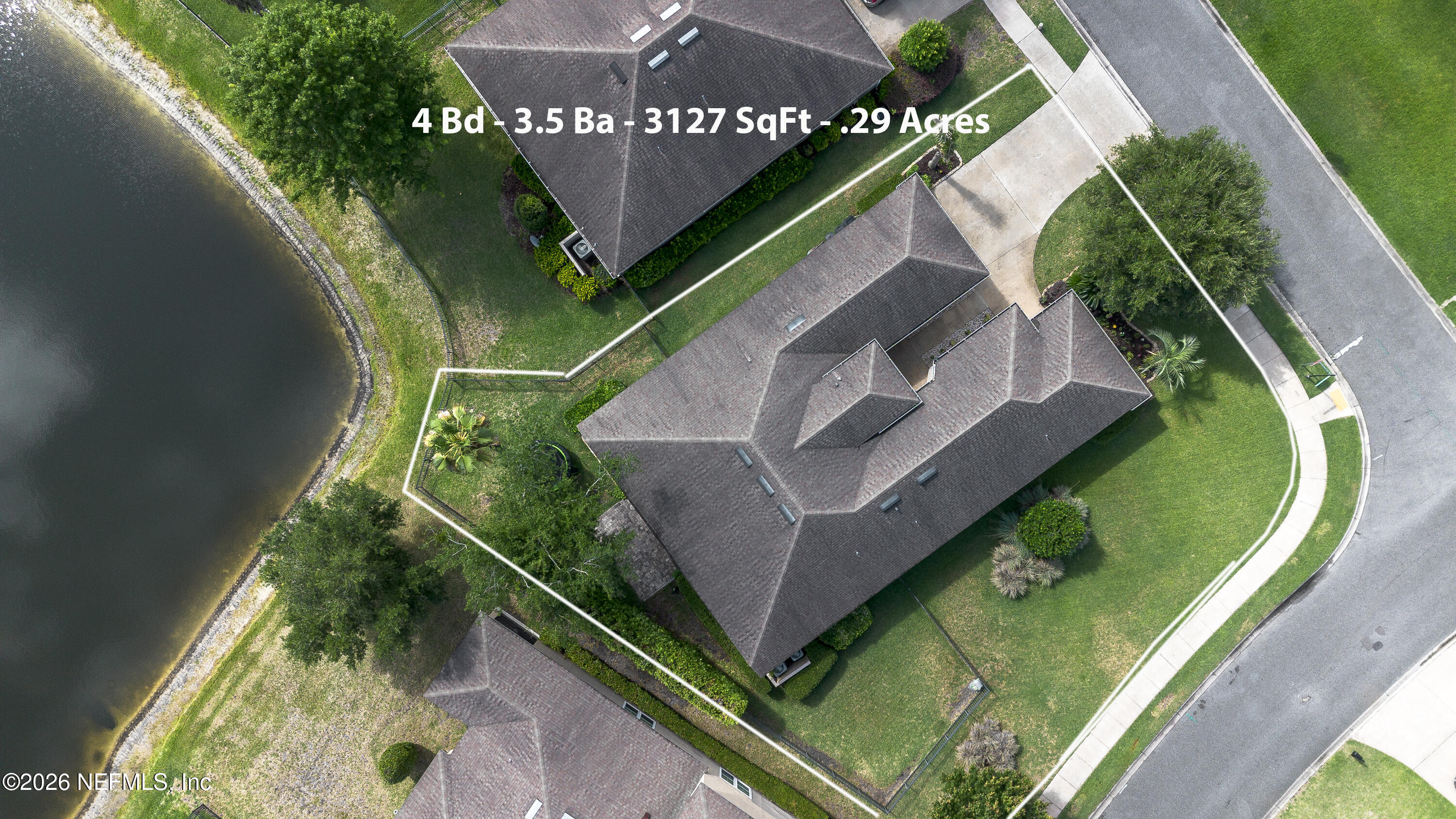 4616 Golf Brook Road Orange Park, FL 32065 - Photo 44 of 55 Ext Lot Overhead