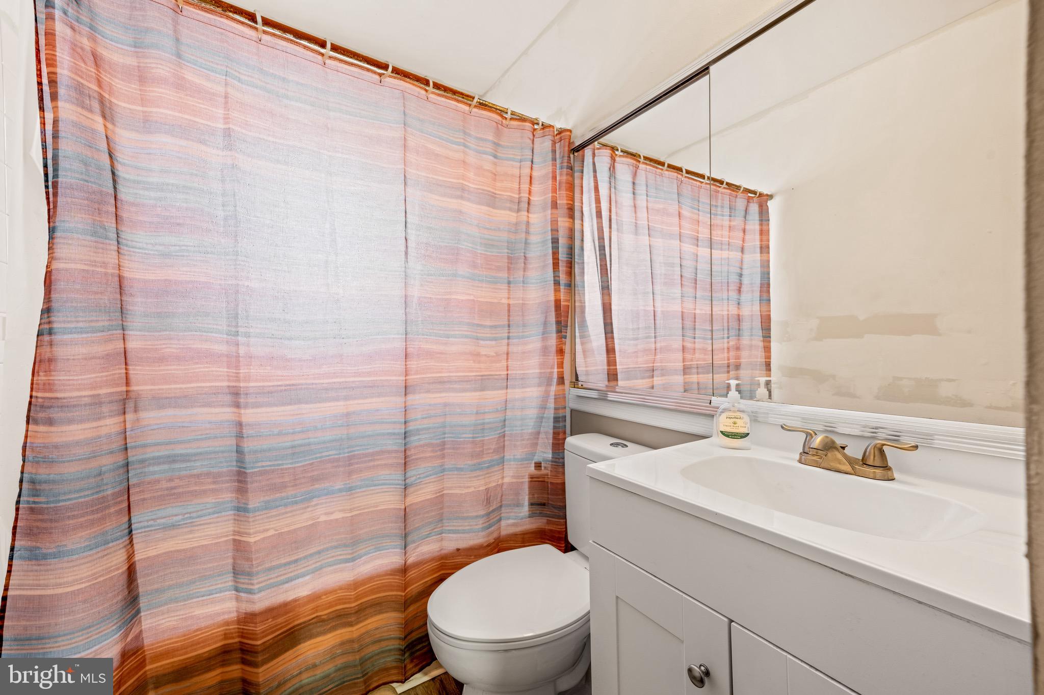 284 Radix Road Williamstown, NJ 08094 - Photo 19 of 30 a bathroom with a sink a toilet and shower