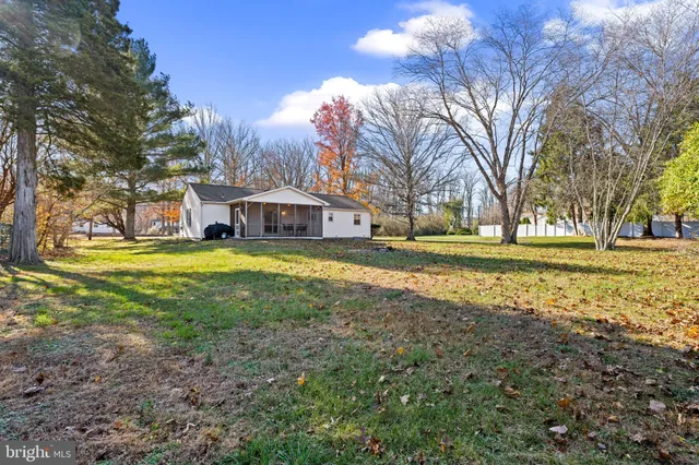 a view of a town with palm trees