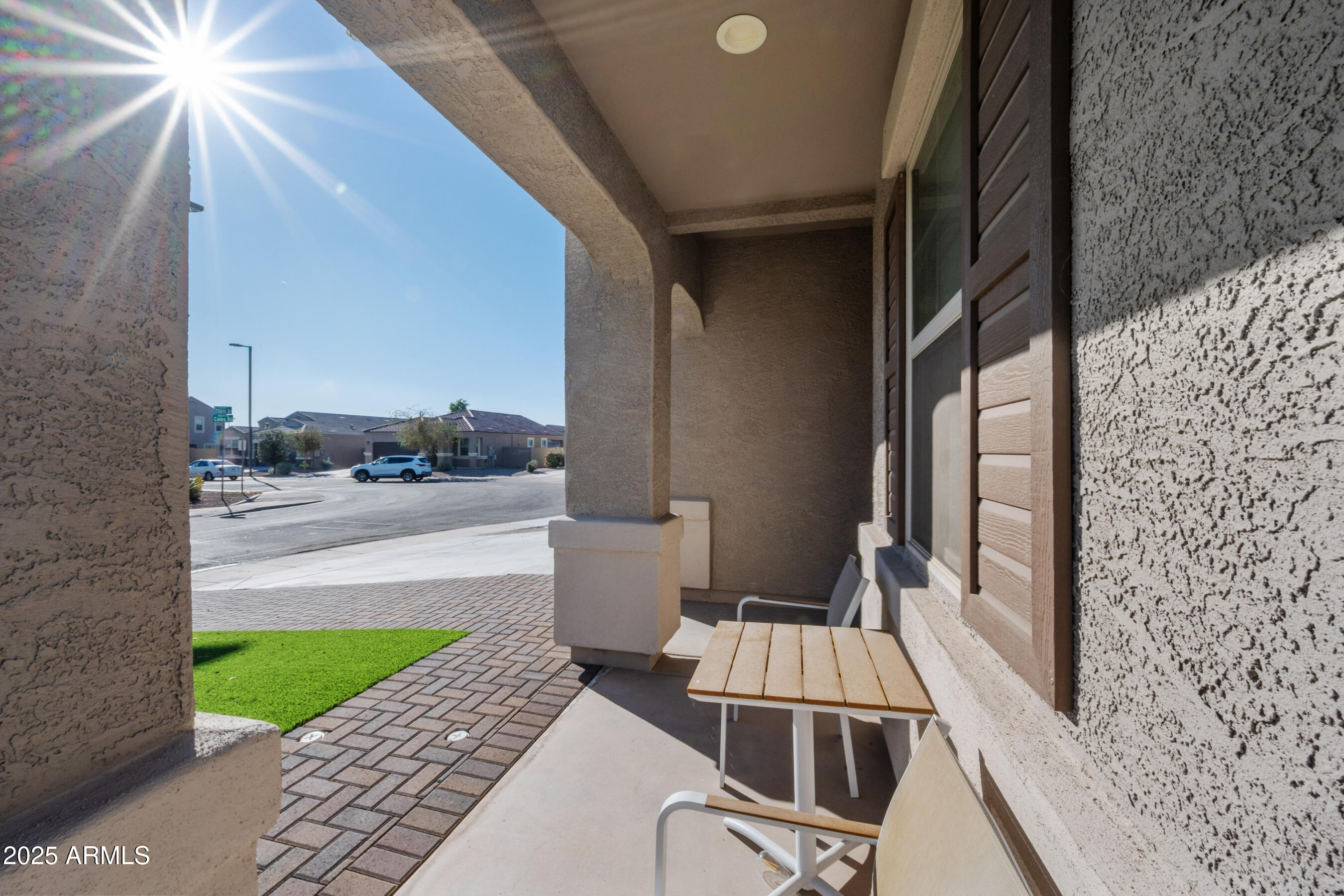 25626 West Coles Road Buckeye, AZ 85326 - Photo 3 of 31 a view of outdoor kitchen outdoor kitchen view and living room