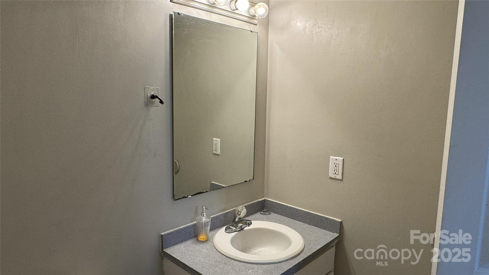 114 South Branch Street Monroe, NC 28112 - Photo 20 of 32 a bathroom with a sink and a mirror