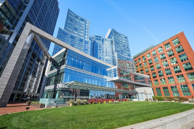 a view of building with yard