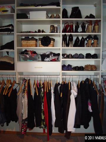 3342 Corey Drive Reno, NV 89509 - Photo 5 of 13 a view of walk in closet with clothes and shoes