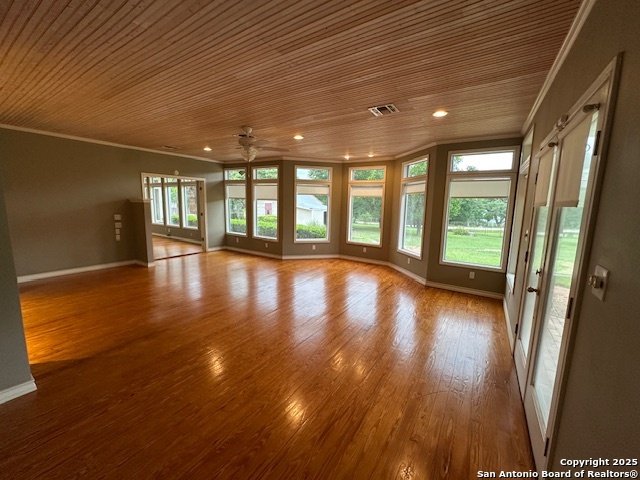148 Robindale West Road Bandera, TX 78003 - Photo 12 of 24 a view of an entryway with wooden floor