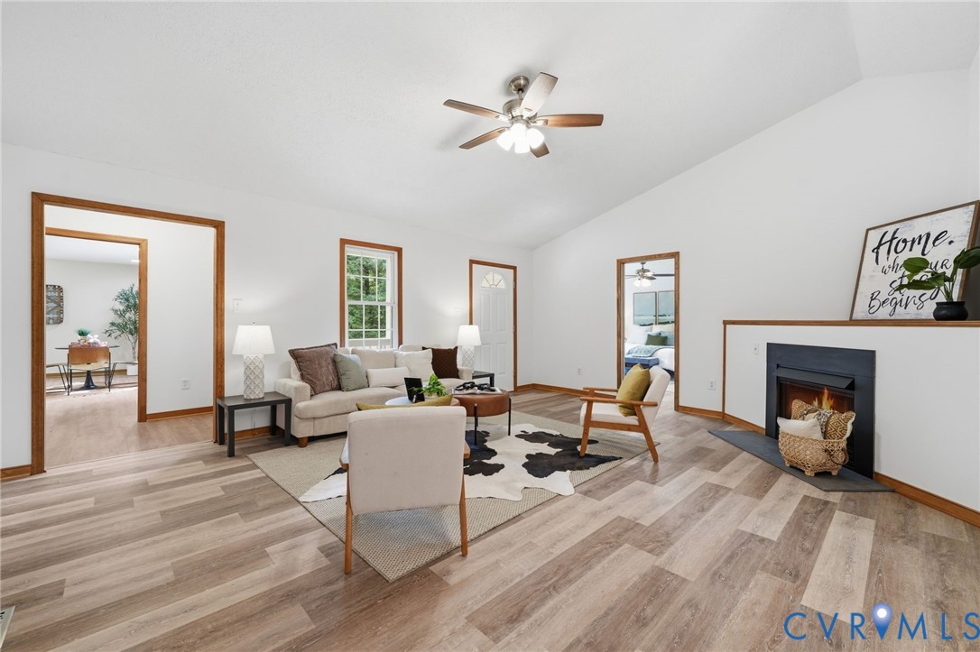 2231 Red Lane Road Powhatan, VA 23139 - Photo 5 of 36 The heart of the home, this open layout living are