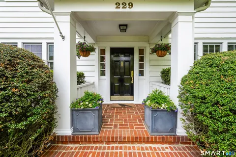 a view of a entryway door of the house