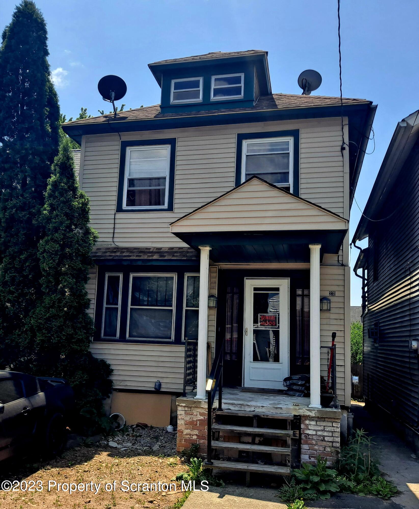 231 Putnam Street Scranton, PA 18508 - Photo 1 of 13 a front view of a house