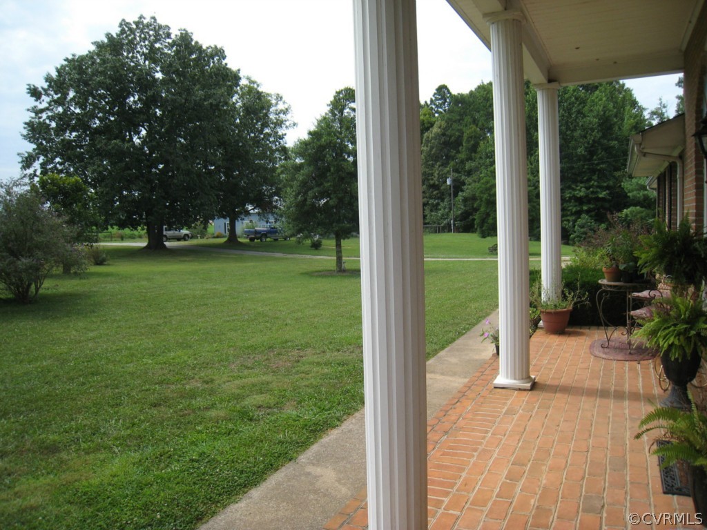 9855 Red House Road Red House, VA 23963 - Photo 2 of 24 a view of a porch with a backyard