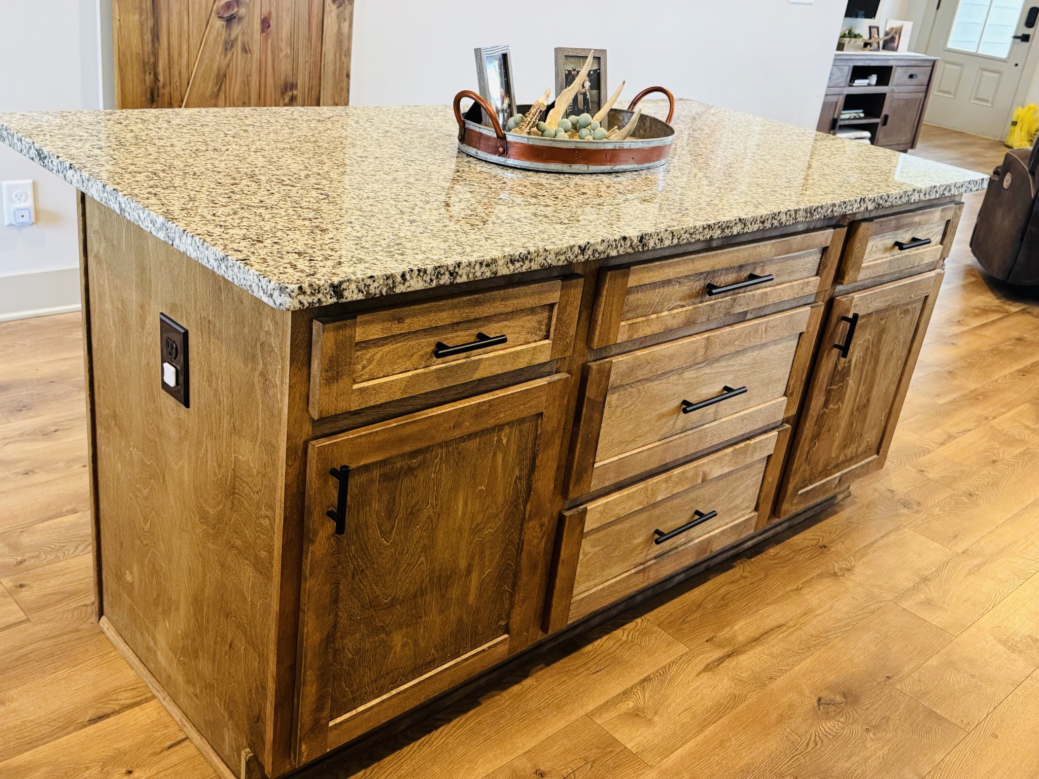 319 Lear Road Portland, TN 37148 - Photo 17 of 32 a bathroom with a granite countertop sink and a mirror