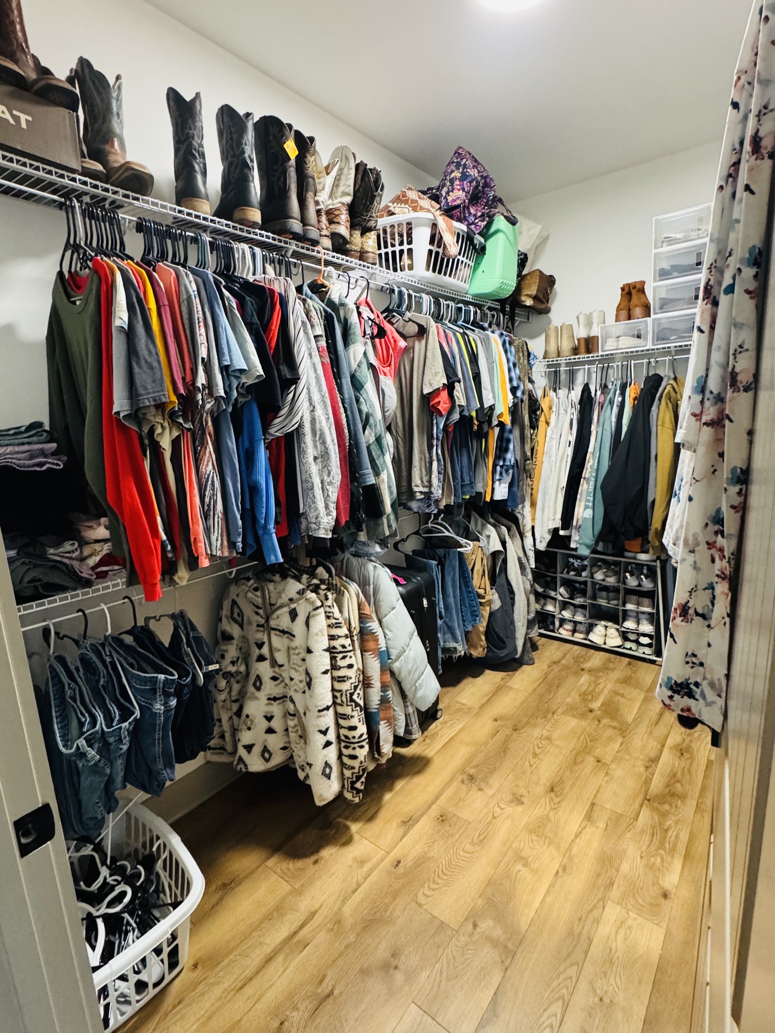 319 Lear Road Portland, TN 37148 - Photo 23 of 32 a view of walk in closet with clothes and shoes