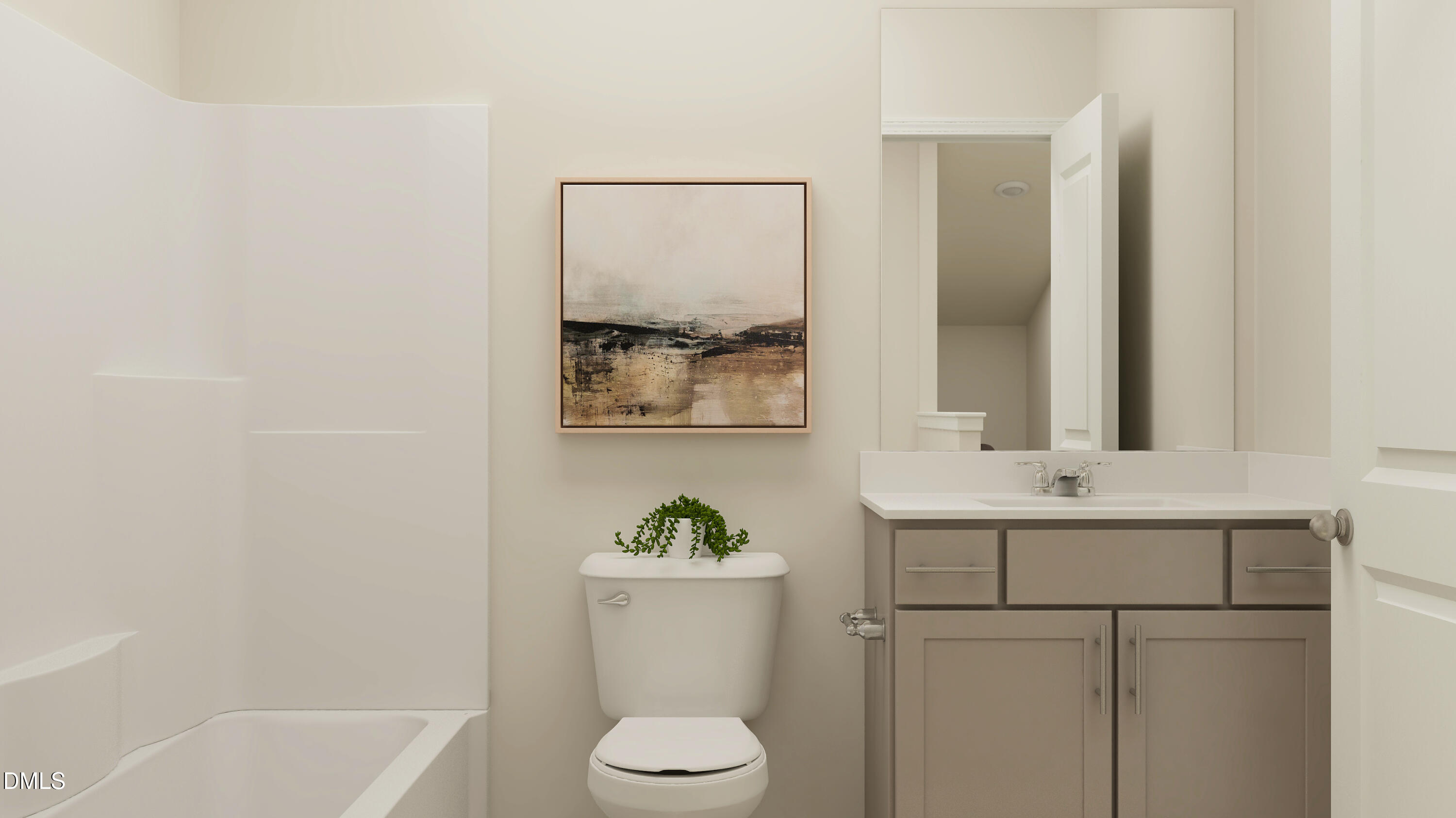 5826 Millstone Way Sims, NC 27880 - Photo 11 of 23 a bathroom with a sink a toilet and shower