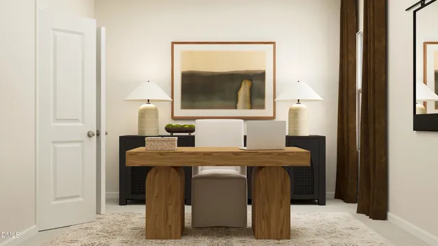 a view of a sink and a mirror