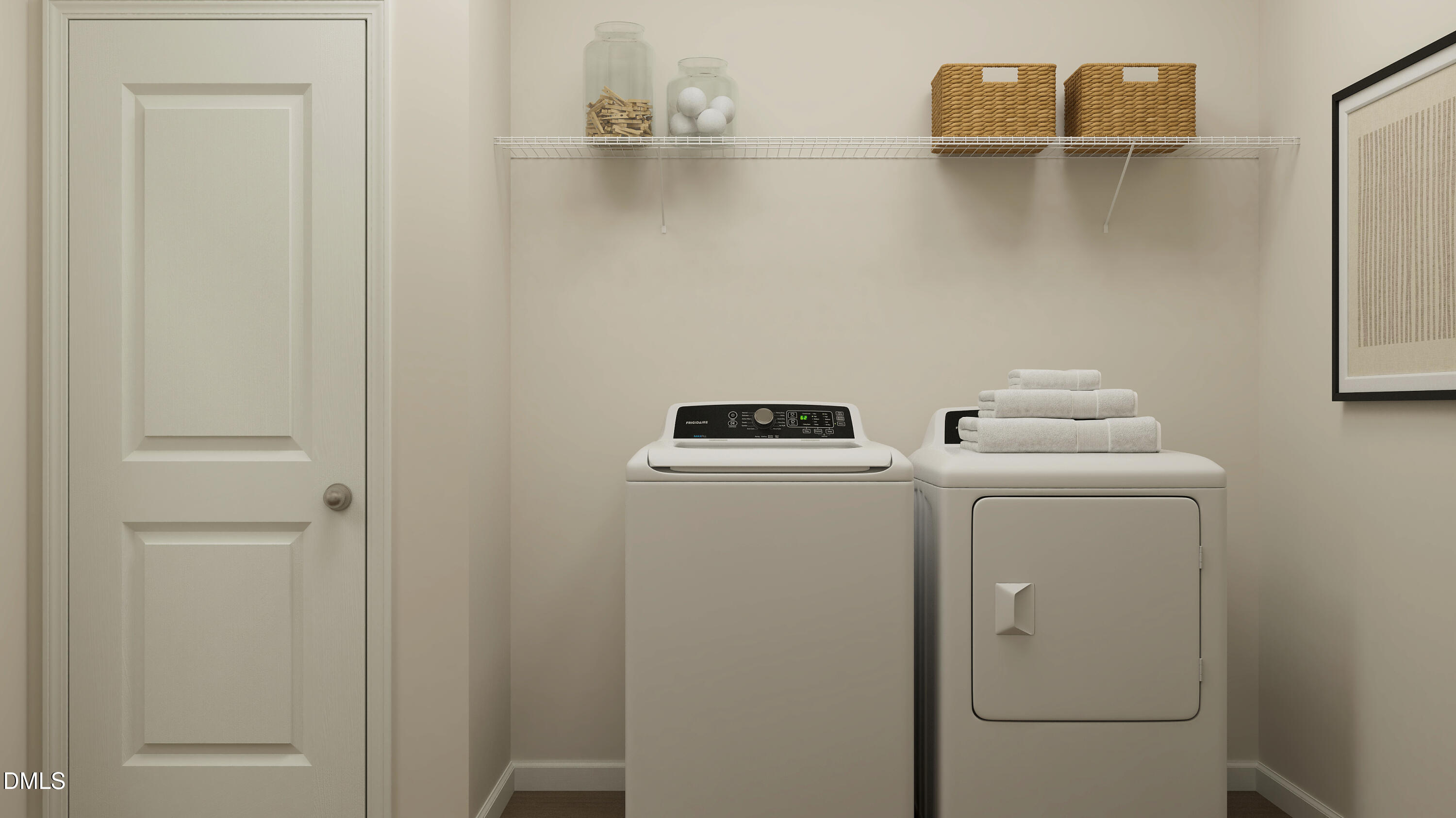 5826 Millstone Way Sims, NC 27880 - Photo 18 of 23 a utility room with dryer and washer