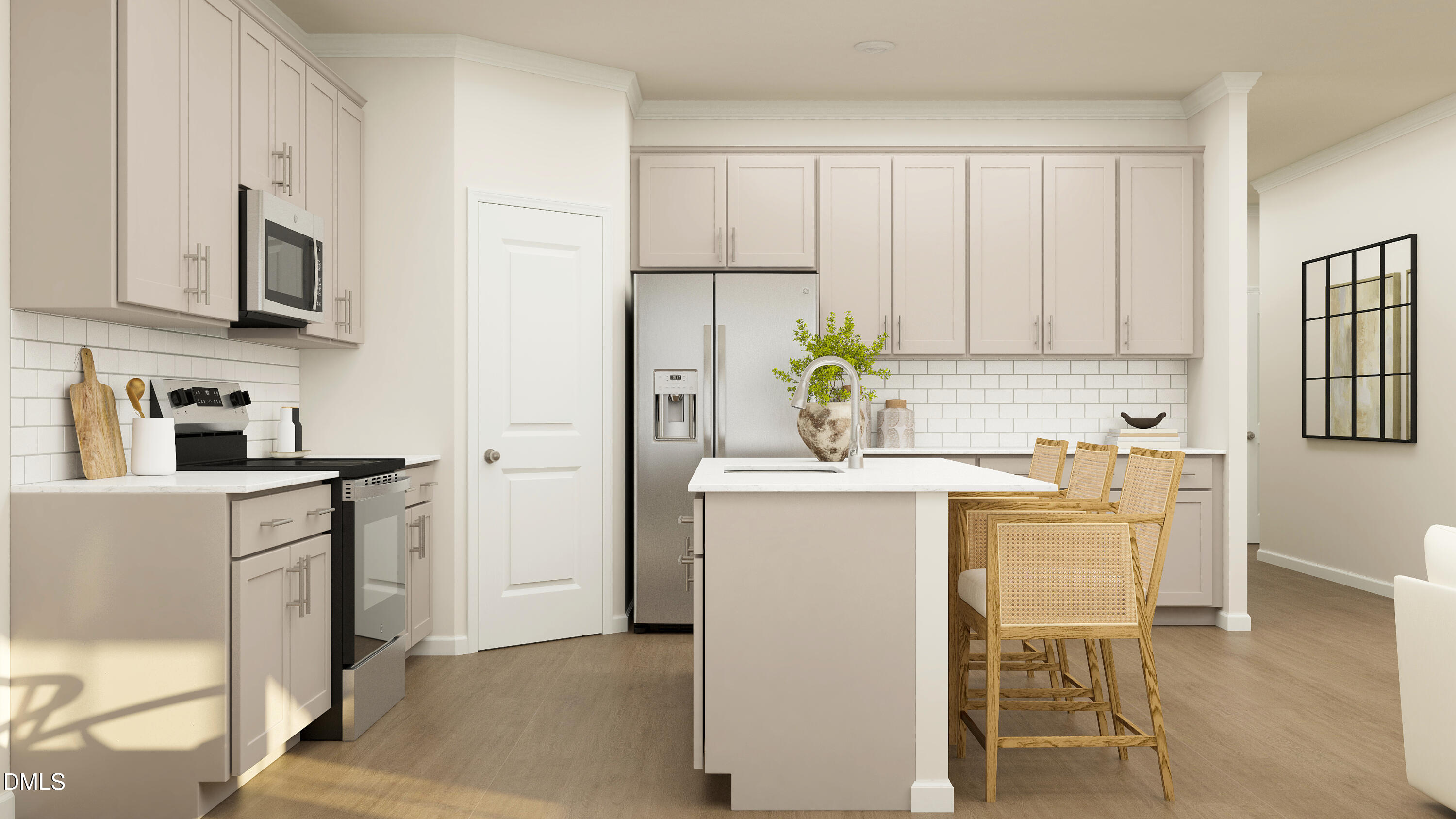 5826 Millstone Way Sims, NC 27880 - Photo 2 of 23 a utility room with cabinets washer and dryer