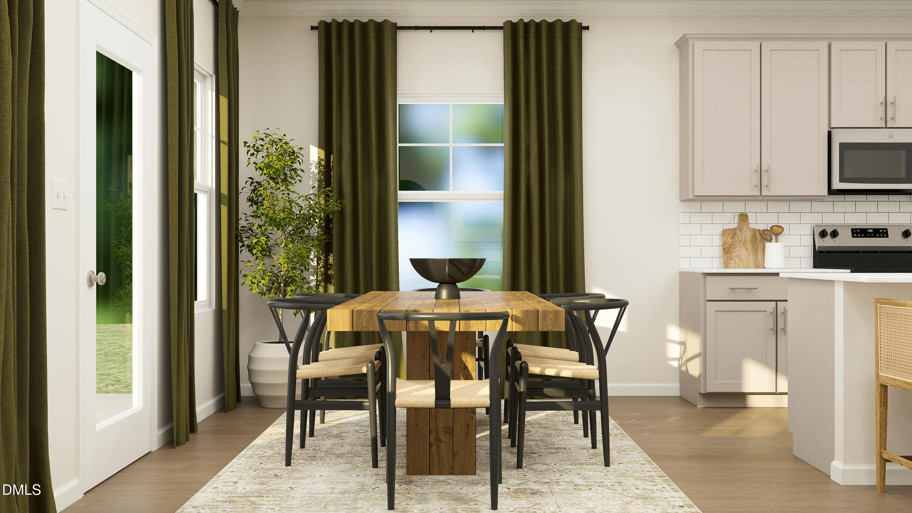 5826 Millstone Way Sims, NC 27880 - Photo 6 of 23 a dining room with furniture and window