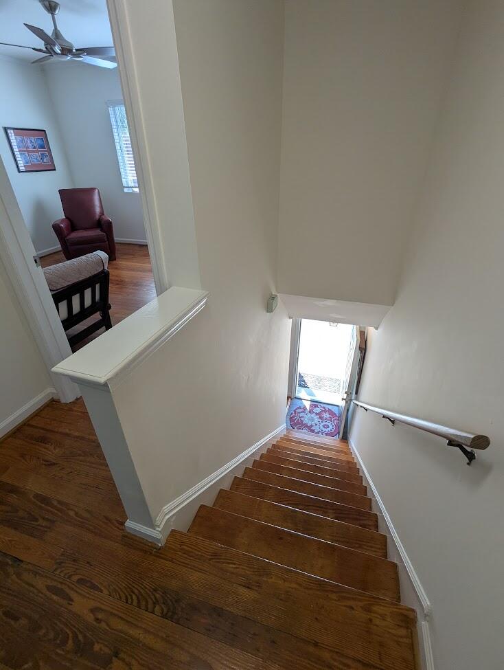 21 Hester Street, Unit 8 Charleston, SC 29403 - Photo 38 of 64 Stairwell looking down at open front d