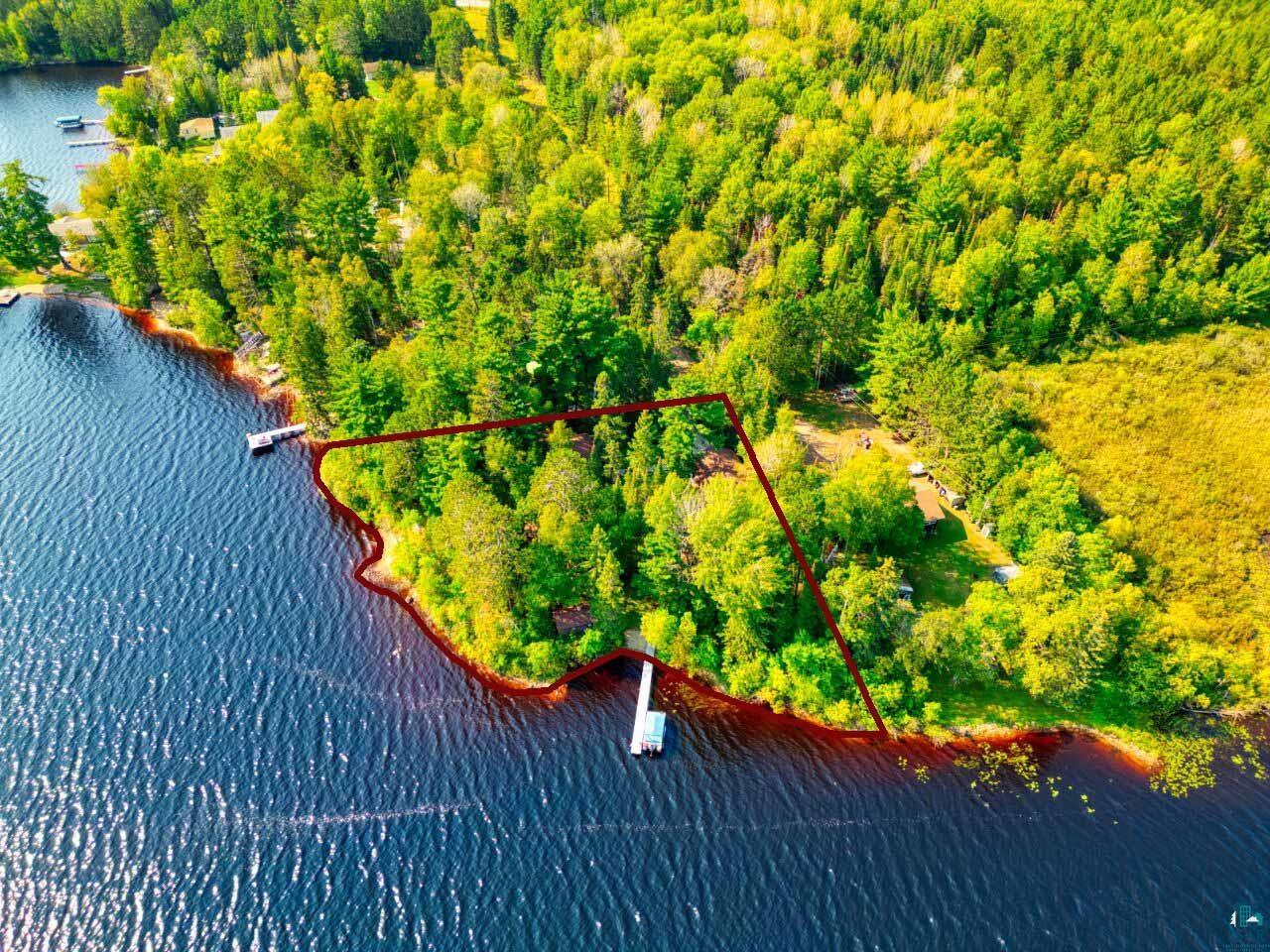 6312 Juniper Lane Gilbert, MN 55741 - Photo 44 of 50 Aerial view featuring a water view
