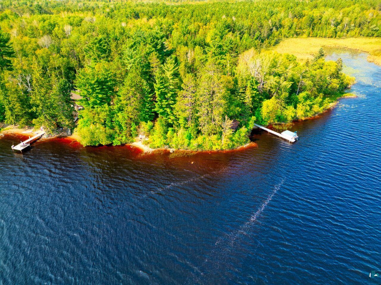 6312 Juniper Lane Gilbert, MN 55741 - Photo 46 of 50 Drone / aerial view with a water view