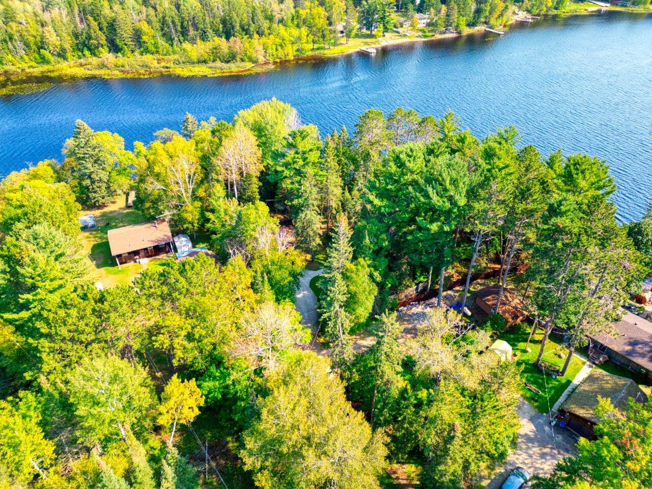 6312 Juniper Lane Gilbert, MN 55741 - Photo 47 of 50 Birds eye view of property with a water view