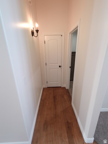 552 Sunset Crest Way Draper, UT 84020 - Photo 40 of 68 Hall featuring baseboards and dark wood finished floors