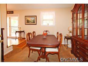 265 Hideaway Creek Road Clyde, NC 28721 - Photo 12 of 20 a dining room with furniture and wooden floor