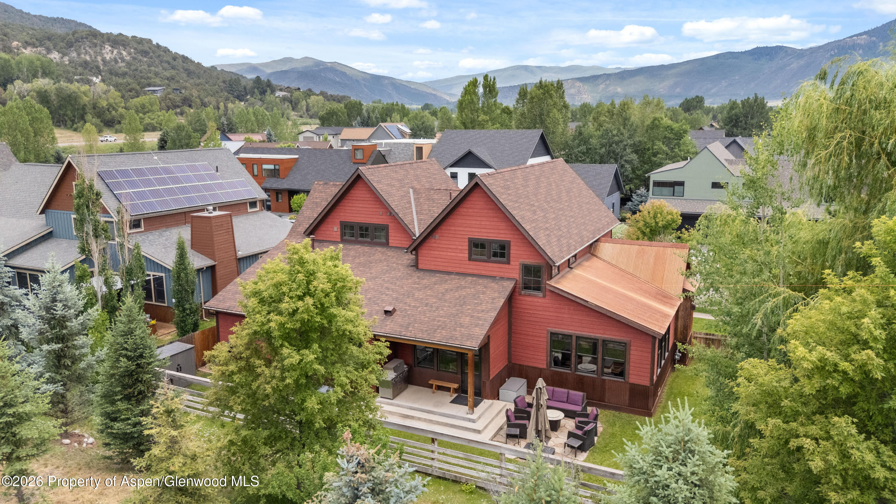 109 Valley Court Basalt, CO 81621 - Photo 2 of 25 Aerial