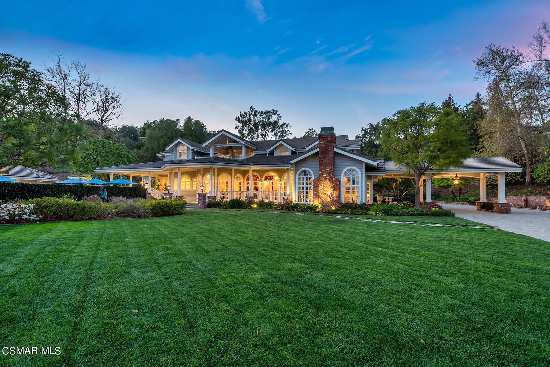 2155 Upper Ranch Road Westlake Village, CA 91362 - Photo 26 of 52 a front view of a house with a yard