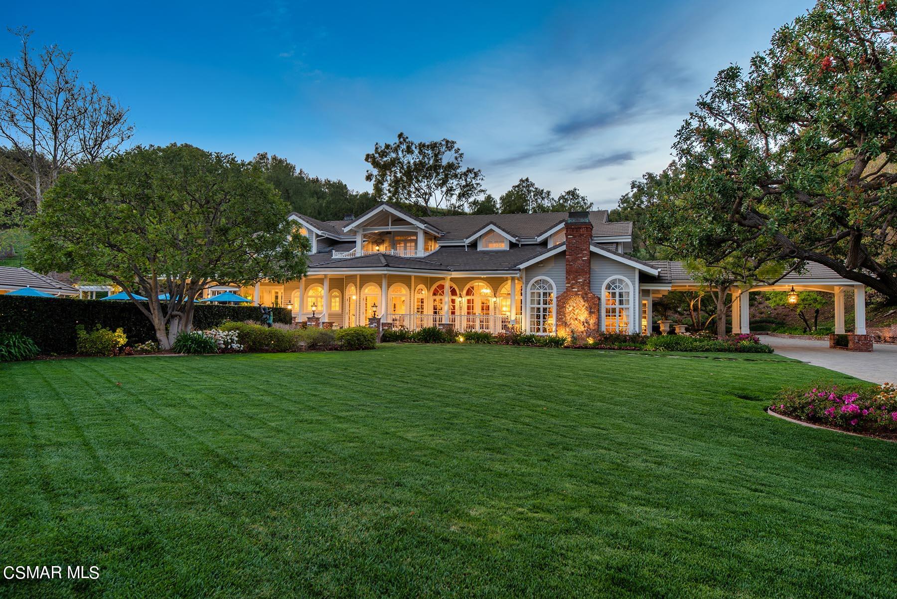 2155 Upper Ranch Road Westlake Village, CA 91362 - Photo 50 of 52 a front view of a house with a big yard