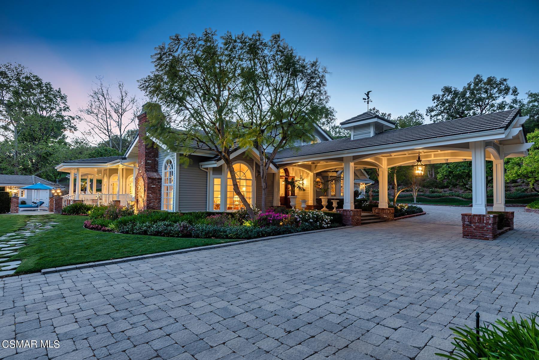 2155 Upper Ranch Road Westlake Village, CA 91362 - Photo 51 of 52 a view of a house with backyard and garden