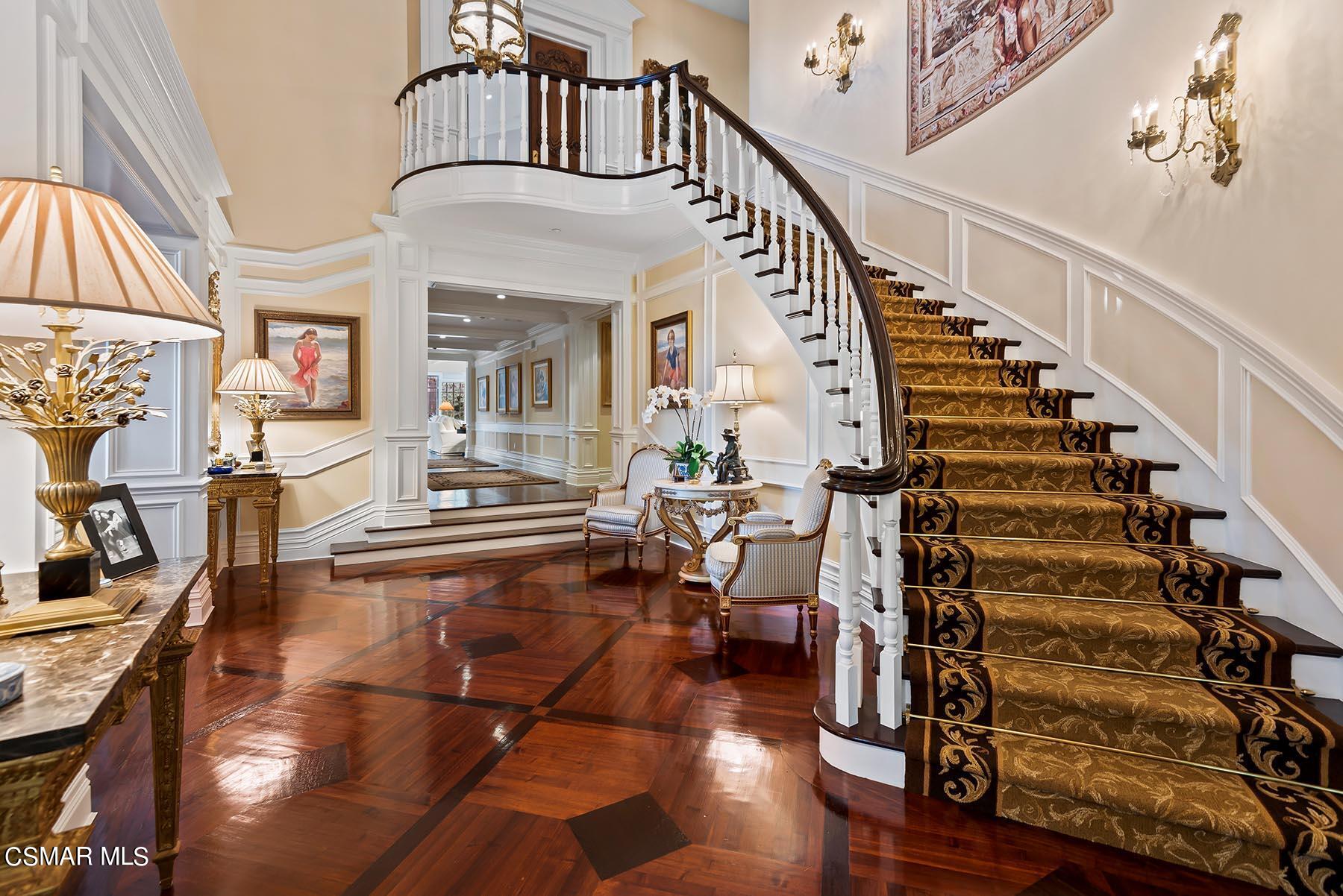 2155 Upper Ranch Road Westlake Village, CA 91362 - Photo 10 of 52 a view of entryway and hall with wooden floor