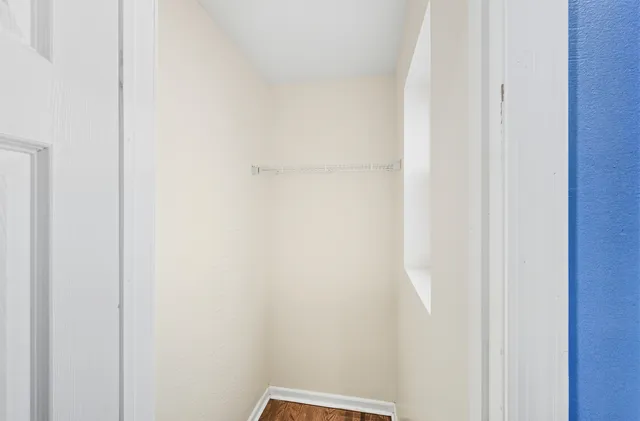 a view of empty room