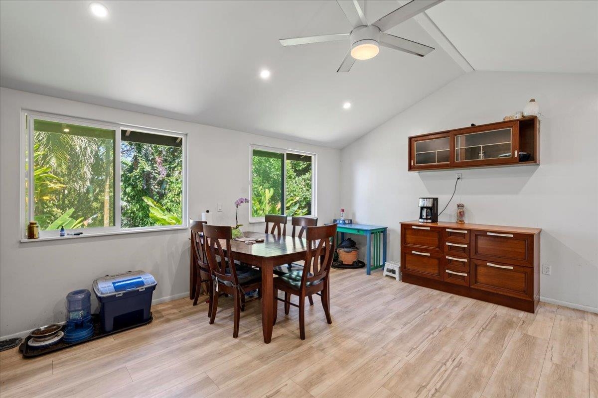 265 Hahana Road Haiku, HI 96708 - Photo 10 of 48 a view of a workspace with furniture and a window