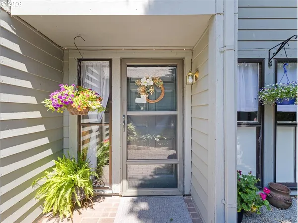 a front view of a house with a porch